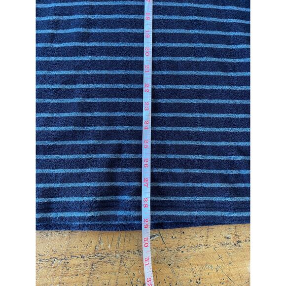 Mens Polar Skate Co Blue‎ Striped Cotton Terry Soft Designer Logo Polo Shirt L - Picture 8 of 8